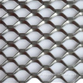 Diamentowy kształt uderzenia aluminium rozszerzona metalowa siatka